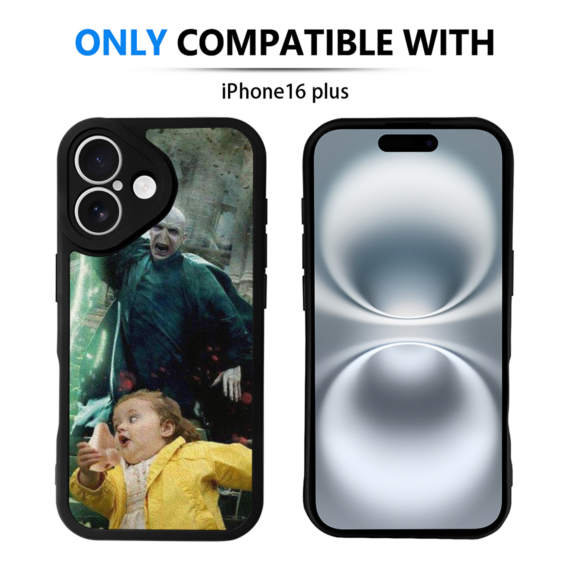（画像用） Harry Potter ハリー・ポッターシリーズ 【iPhone 16シリーズ対応】シリコンスマホケース（レザー調） 材質：シリコン